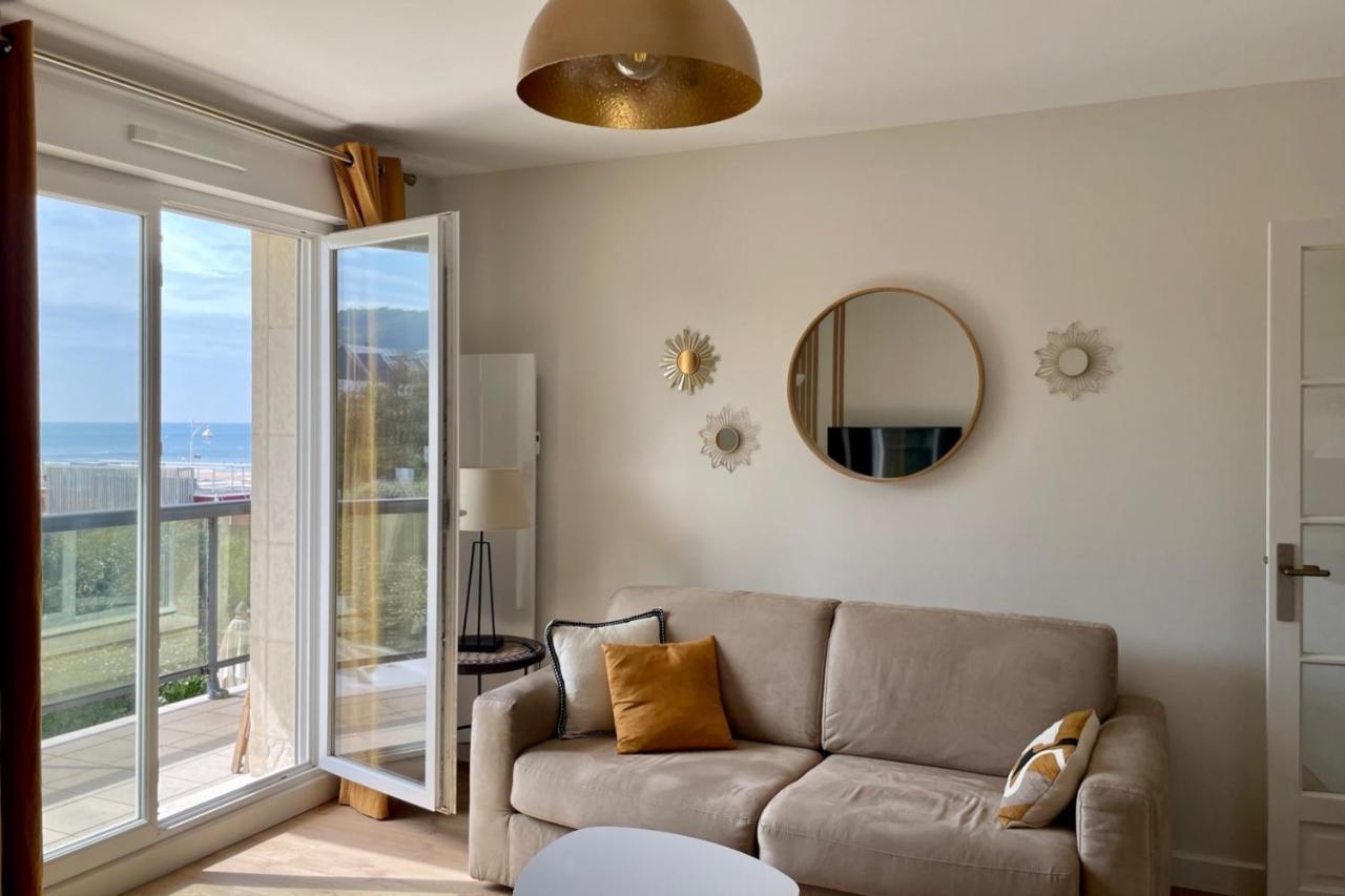 The Ammonite Sea View With Large Balcony Apartamento Bénerville-sur-Mer Exterior foto